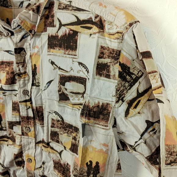 Ships Free ⭐ WOOLRICH Mens Button Down Shirt - Picture 2 of 6